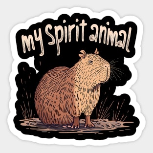 my spirit animal Sticker